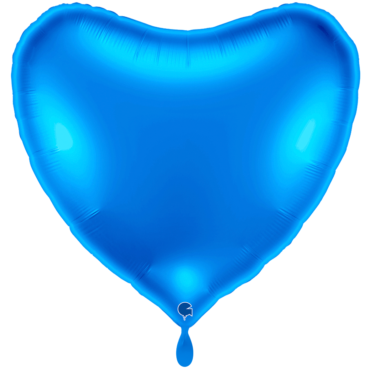 1 Ballon XXL - Cœur - Bleu