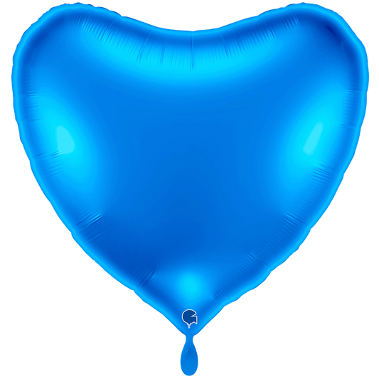 1 Ballon XXL - Cœur - Bleu