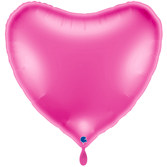 1 Ballon XXL - Cœur - Fuxia