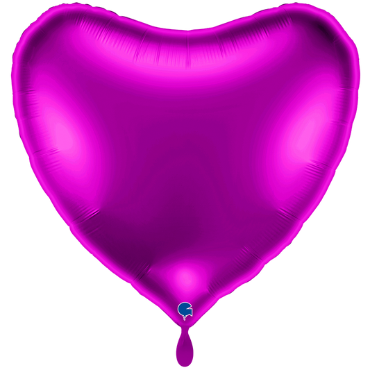 1 Ballon XXL - Cœur - Violet