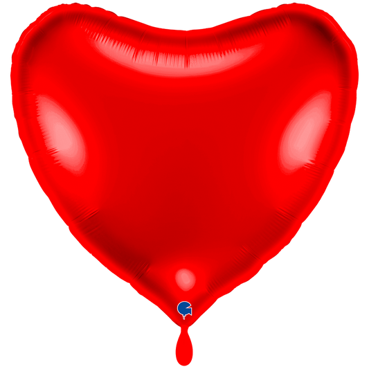 1 Ballon XXL - Cœur - Rouge