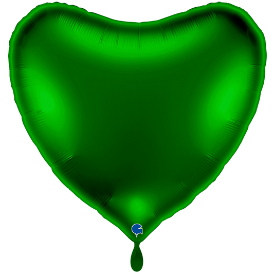 1 Ballon XXL - Cœur - Vert foncé