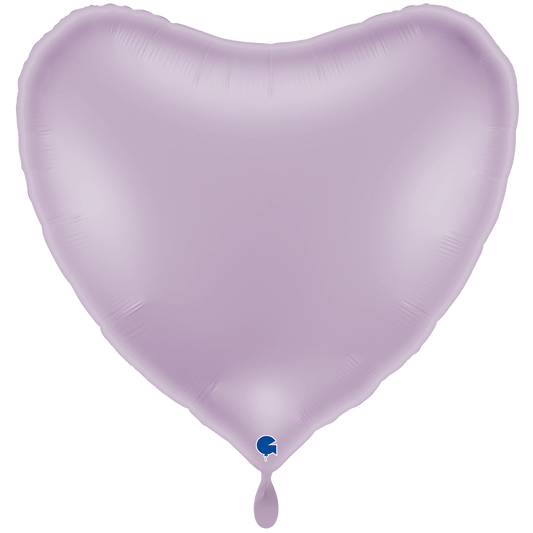 1 Ballon géant - Cœur - Lilas