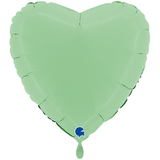 1 Ballon XXL - Hart - Mat Groen