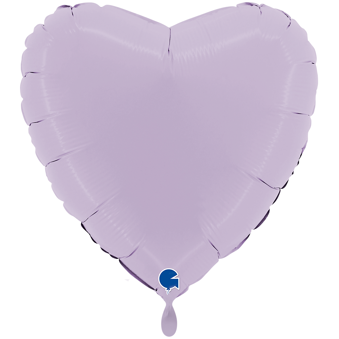1 Ballon XXL - Hart - Mat lila