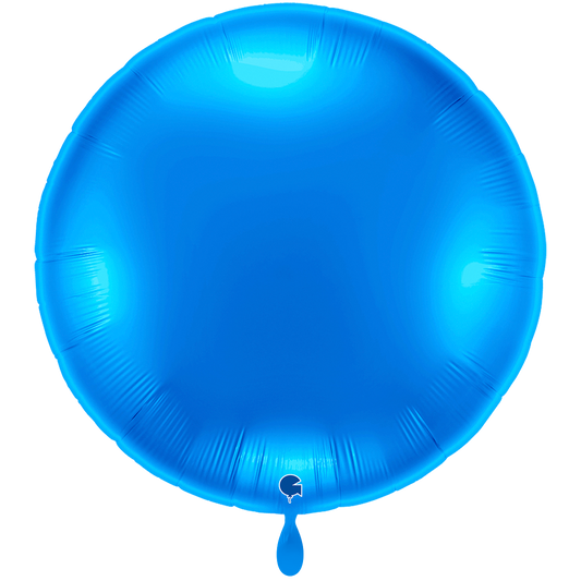 1 Ballon XXL - Rond - Blauw