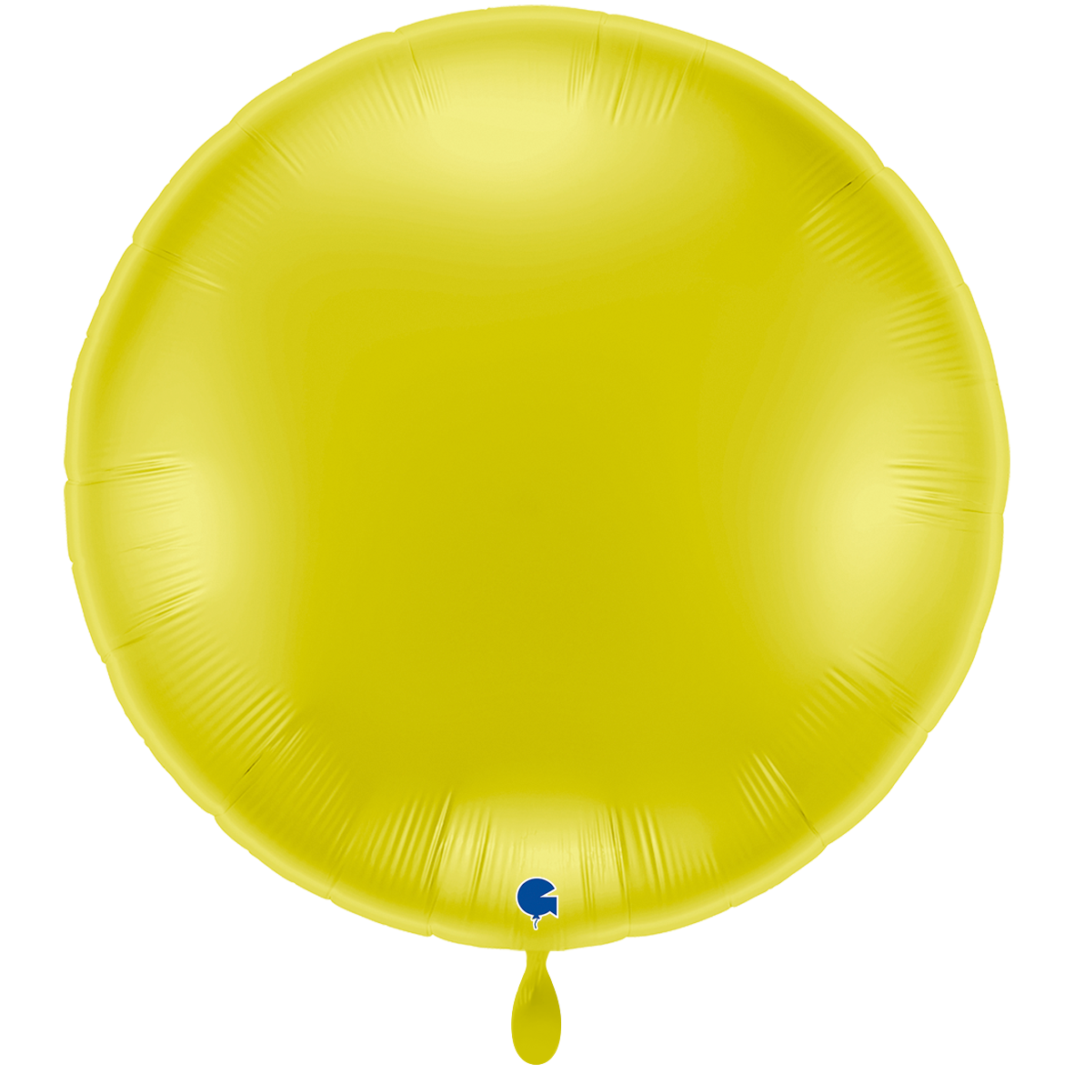1 Ballon XXL - Rond - Jaune