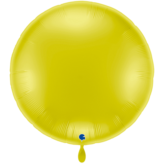 1 Ballon XXL - Rond - Jaune