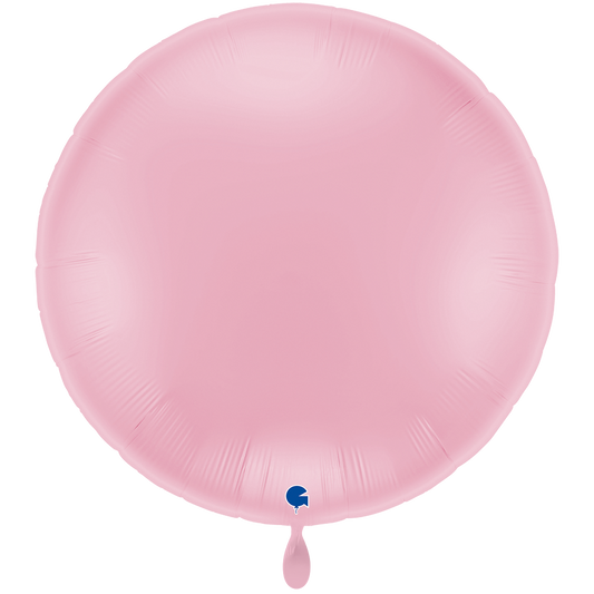 1 Ballon XXL - Rond - Rose pastel