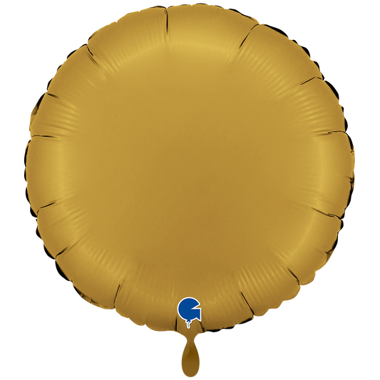 1 Ballon XXL - Rond - Satijn Goud