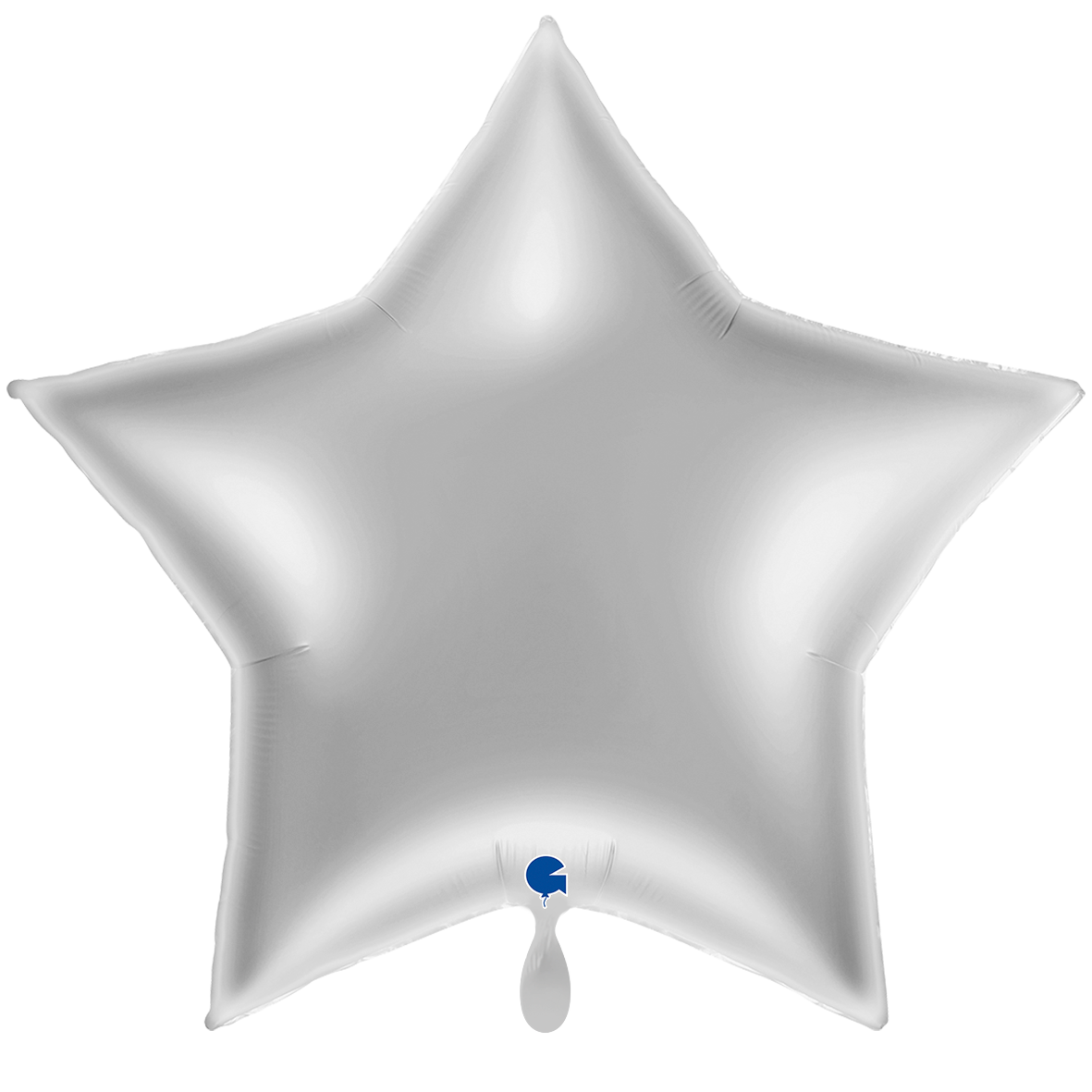 1 Ballon XXL - Étoile - Argenté