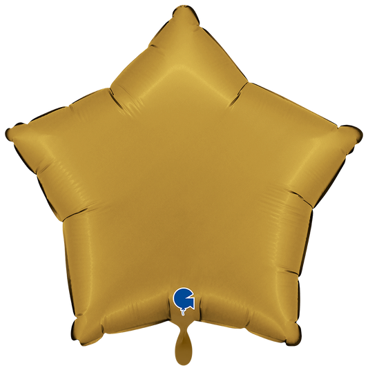 1 Ballon XXL - Stern - Satin Gold