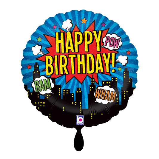 1 Ballon - Anniversaire Super-héros