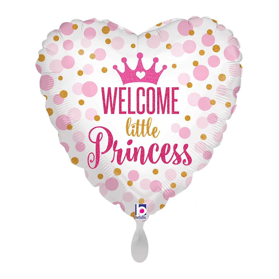 1 Ballon - Princesse Scintillante