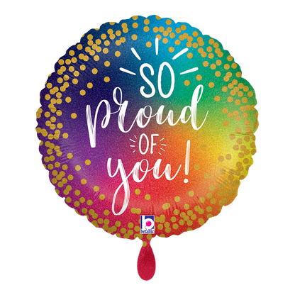 1 Ballon - So Proud Rainbow