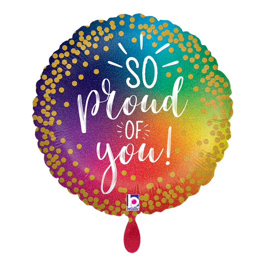 1 Ballon - So Proud Rainbow