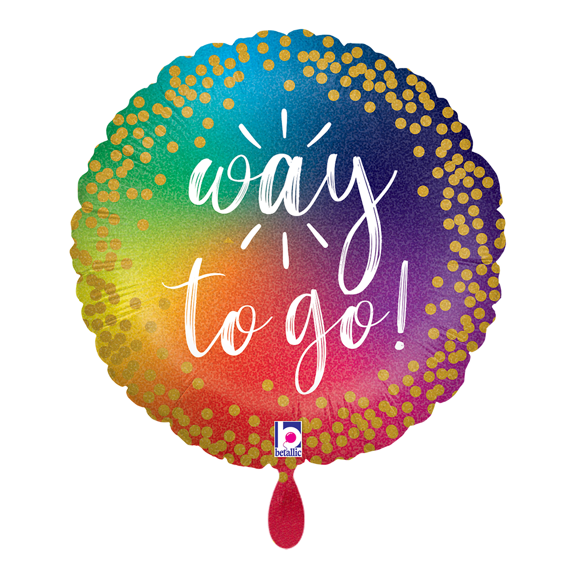 1 Ballon - So Proud Rainbow