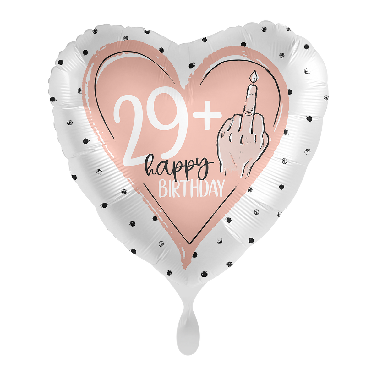 1 ballon - glanzend - 29+1 - ENG