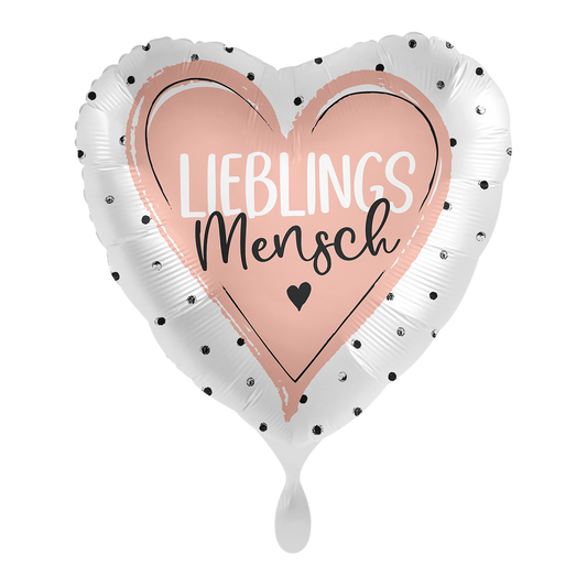 1 Ballon - Glanzend - Lievelingsmens - NL