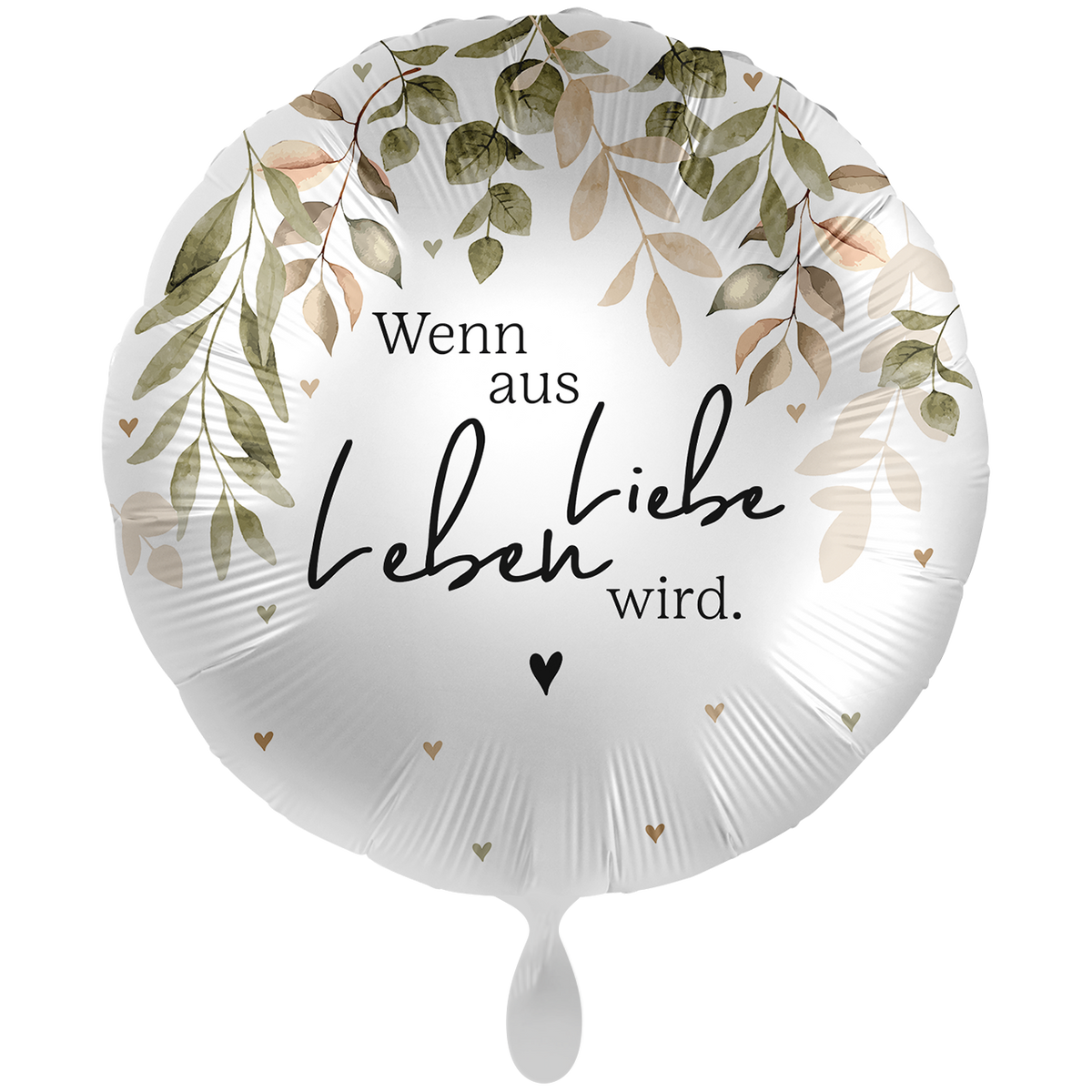 1 ballon XXL - Baby neutraal - Uit liefde voor het leven