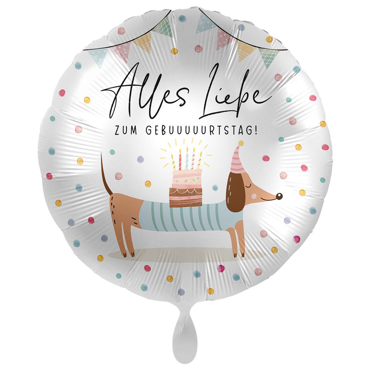 1 Ballon XXL - Doggy Dots Anniversaire - FRA