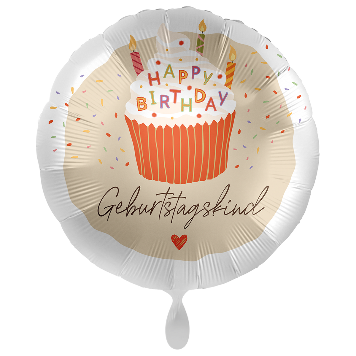 1 Ballon XXL - Sweet Birthday Cupcake - NL