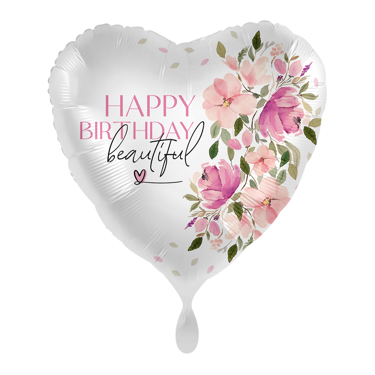 1 Ballon - Magnifiques fleurs pour ton anniversaire - FR