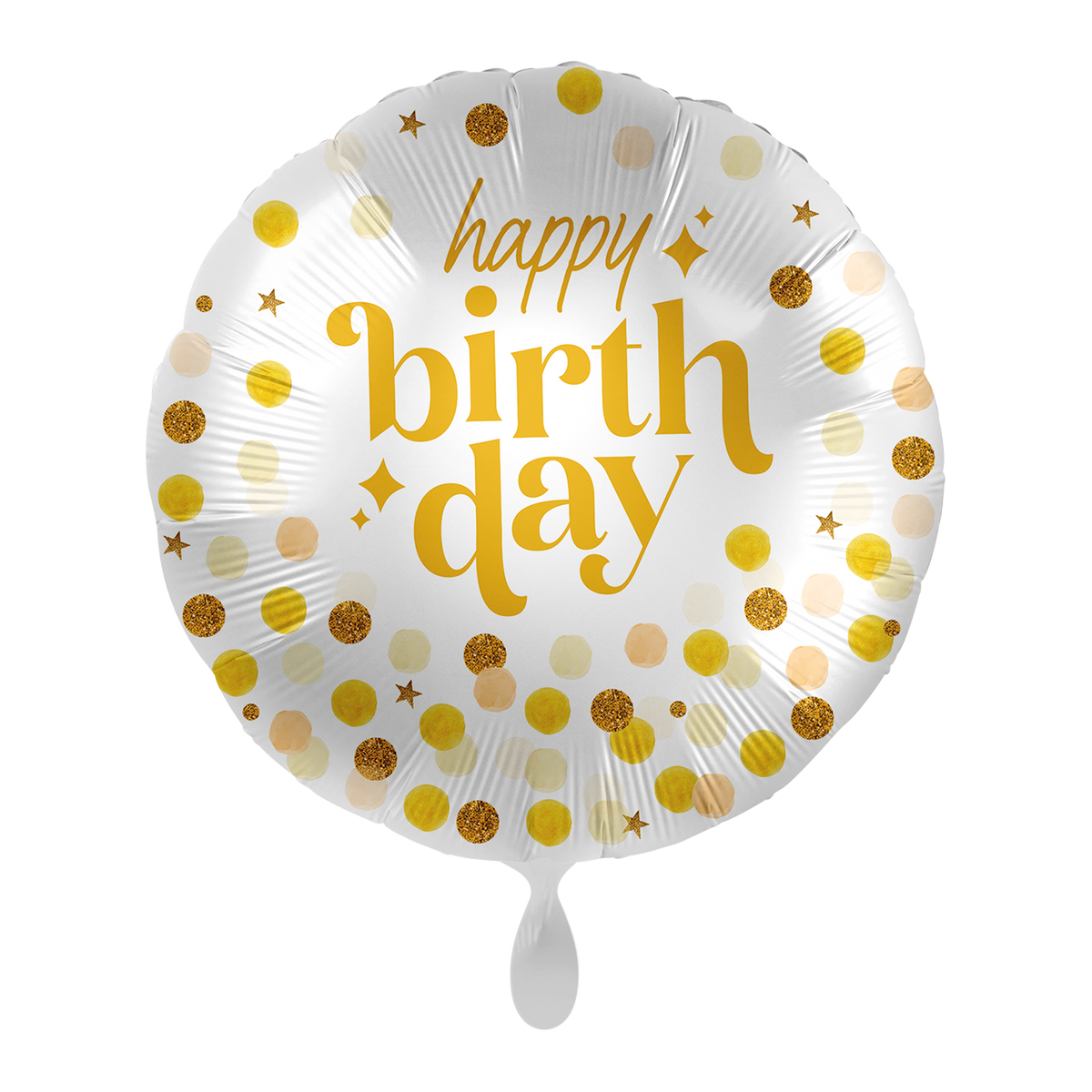 1 Ballon - Shine Like Gold Birthday - NL