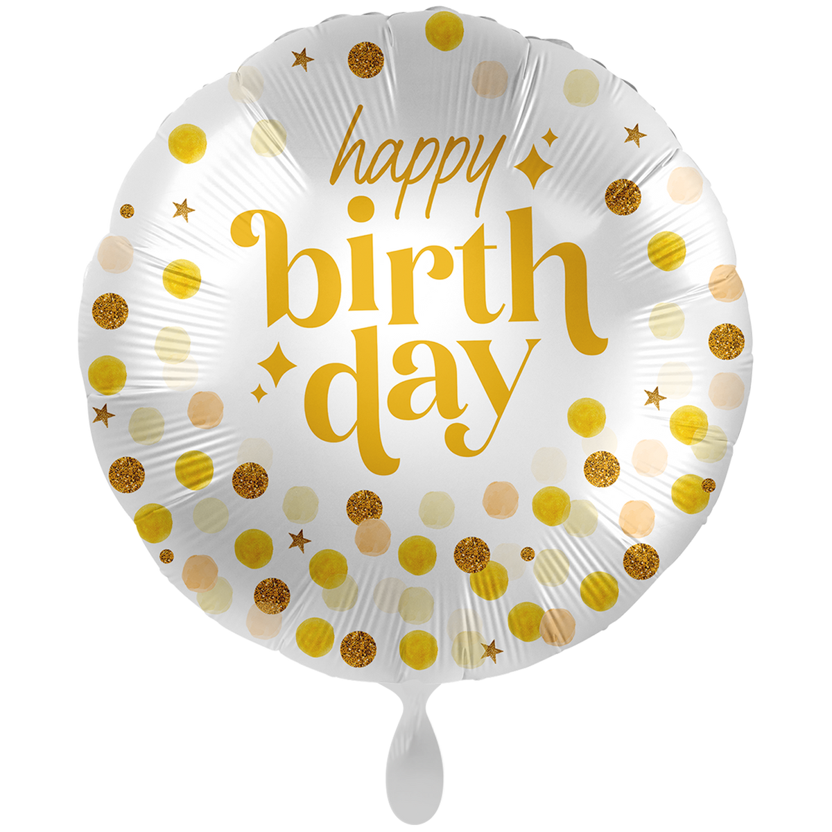 1 Ballon XXL - Shine Like Gold Birthday - ENG