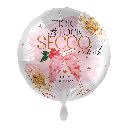 1 Ballon - Rosé & Brillant Secco Anniversaire - FRA