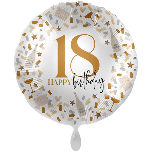 1 Ballon XXL - Hello to Another Birthday 18 - NL