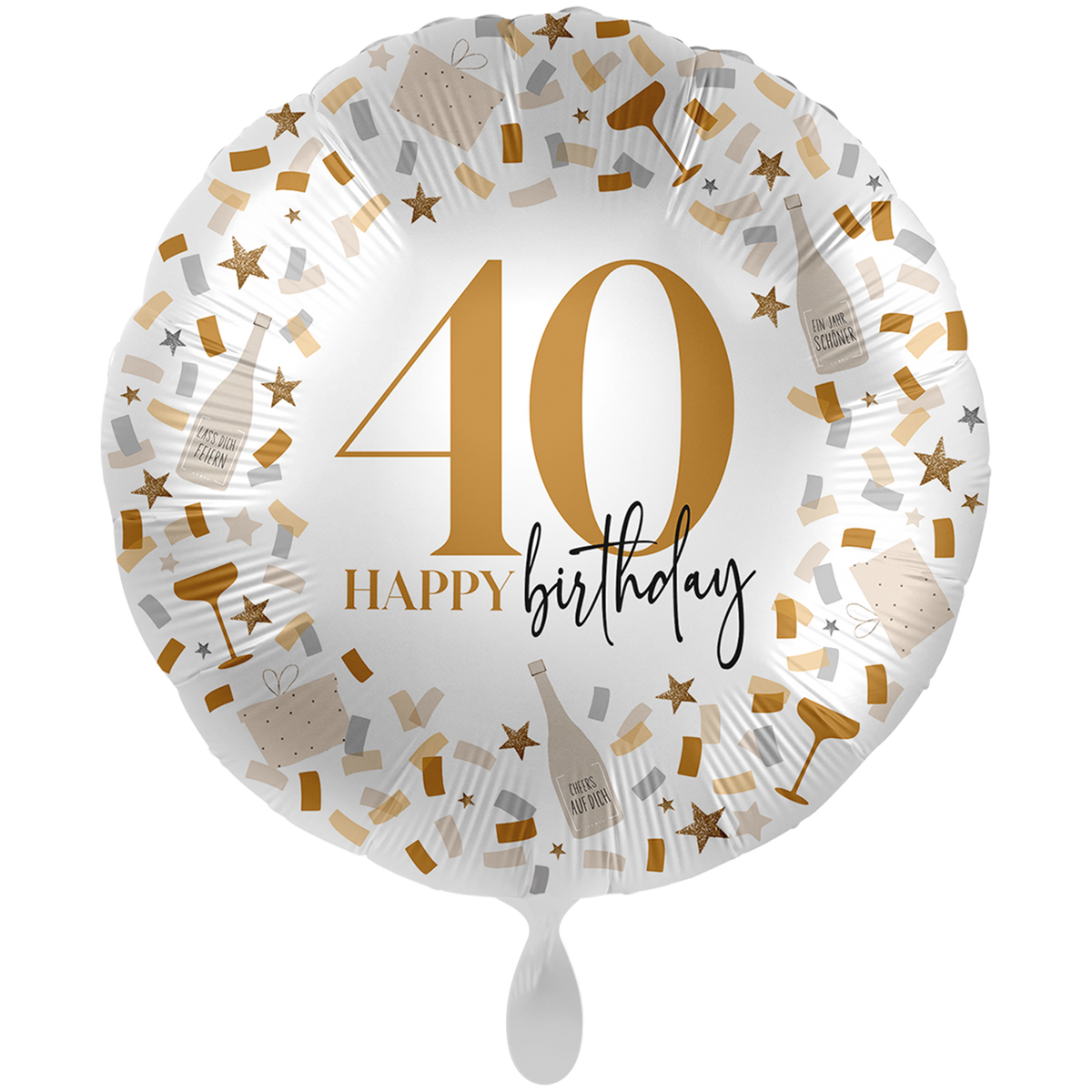 1 Ballon géant - Hello to Another Birthday 40 - ALL