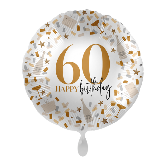 1 Ballon - Hallo naar nog een Verjaardag 60 - NL