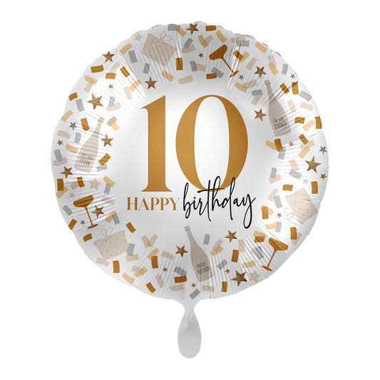 1 Ballon - Bonjour à un autre anniversaire 10 - FRA