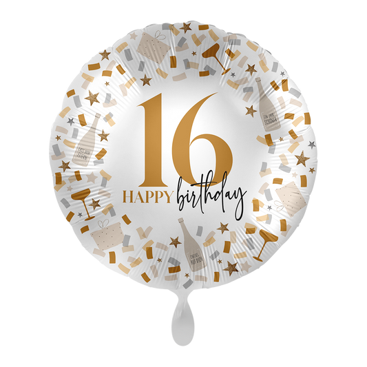 1 Ballon - Hallo zu einem weiteren Geburtstag 16 - NL