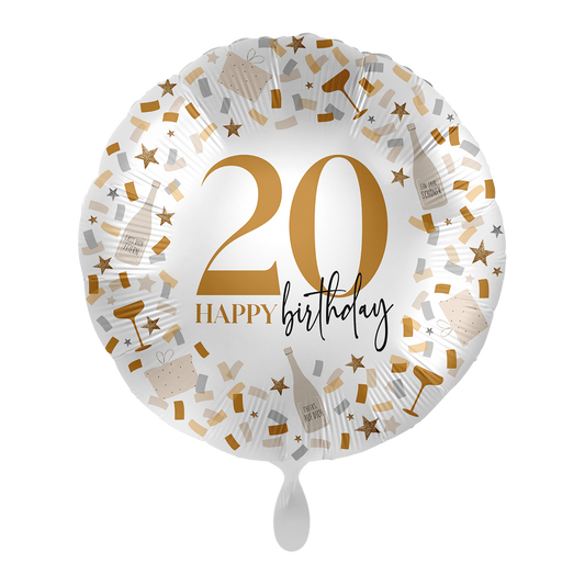 1 Balloon - Hello to Another Birthday 20 - FRA