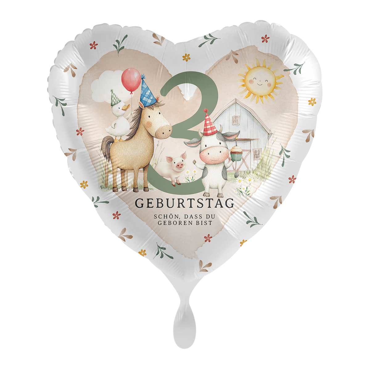 1 Ballon - Fête à la ferme pour les 3 ans - FRA