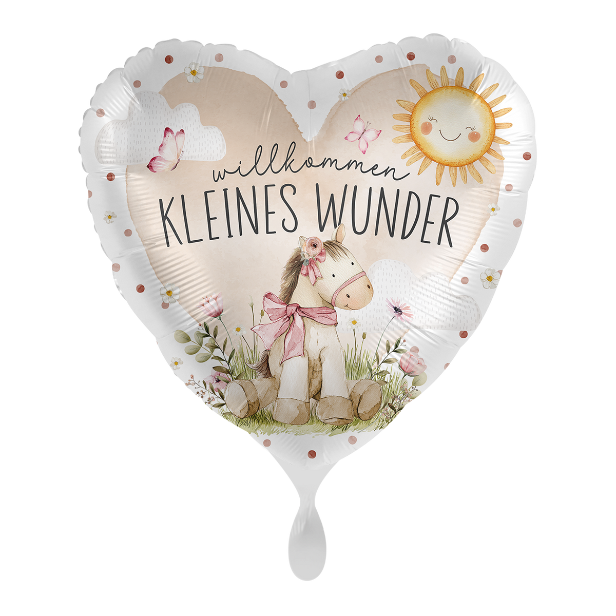 1 Ballon - Welkom klein wonder - NL