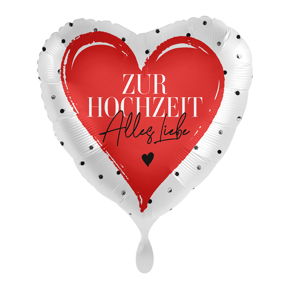 1 Ballon - Van harte gefeliciteerd met jullie huwelijk - NLD