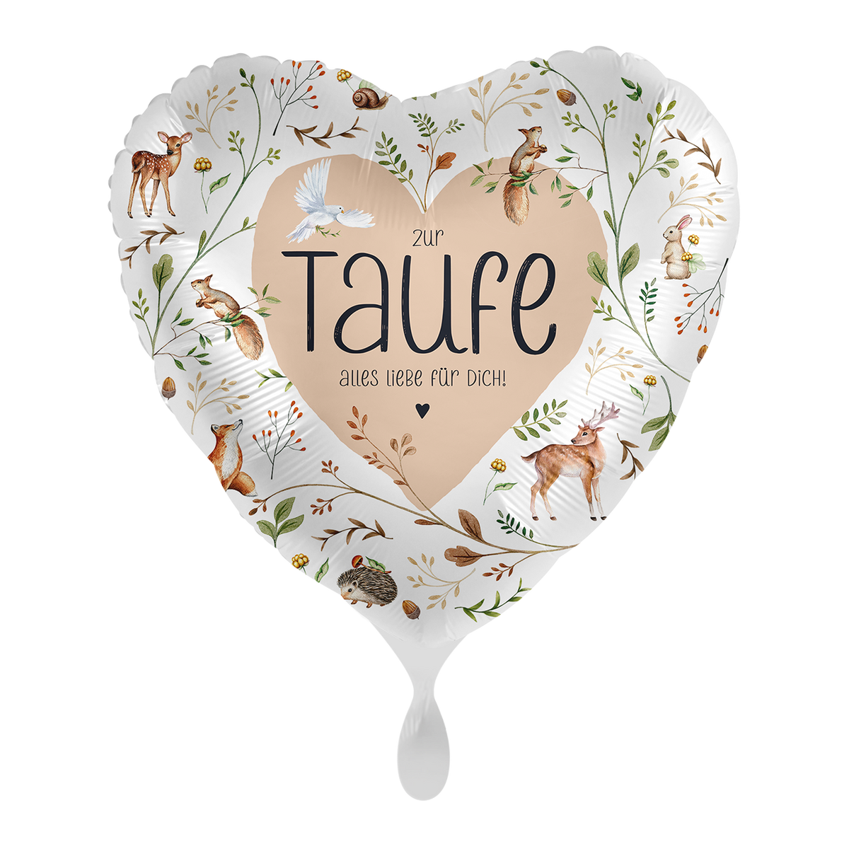1 Ballon - Baptême Amour de la Forêt - FR