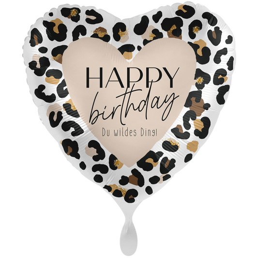 1 Ballon XXL - Go Wild - Joyeux Anniversaire - FRA