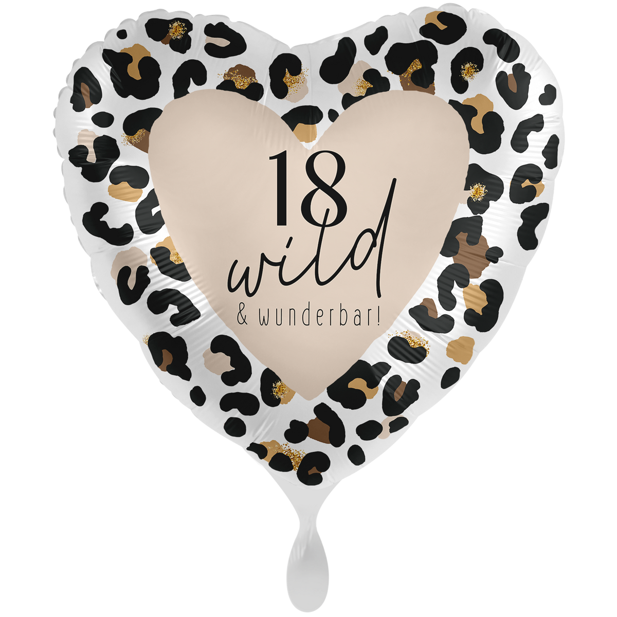 1 Ballon XXL - Go Wild - Joyeux Anniversaire 18 - GER