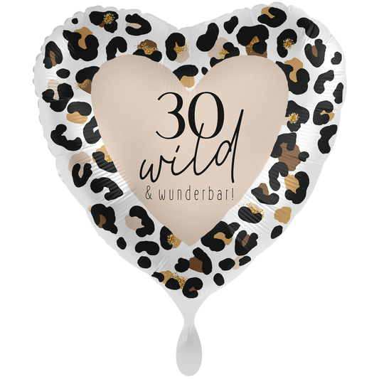 1 Ballon XXL - Go Wild - Joyeux Anniversaire 30 - ALL