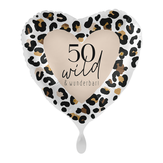 1 Ballon - Que la fête commence - Joyeux Anniversaire 50 - ALL