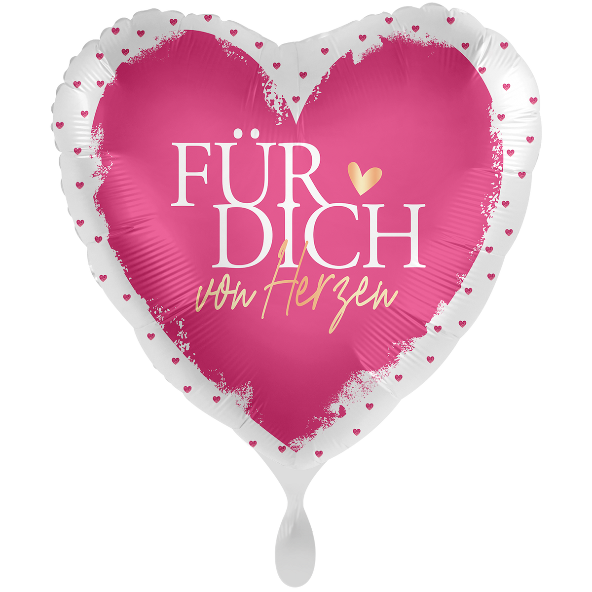 1 Ballon XXL - Mit ganzem Herzen - NED