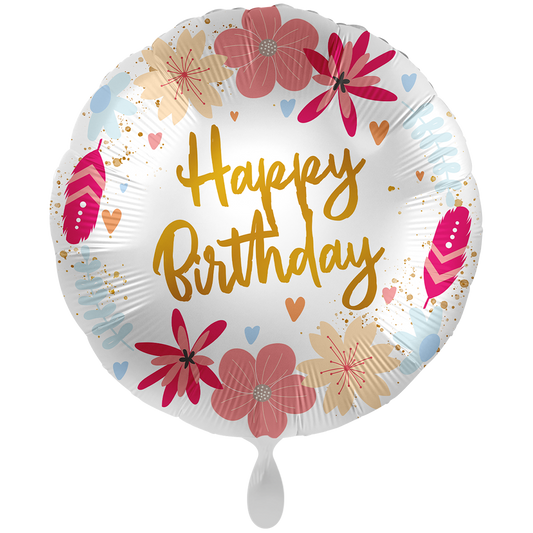 1 Ballon XXL - Celebration Flowers - FRA