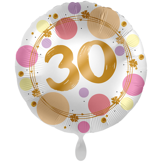 1 Ballon XXL - Shiny Dots 30 - UNI
