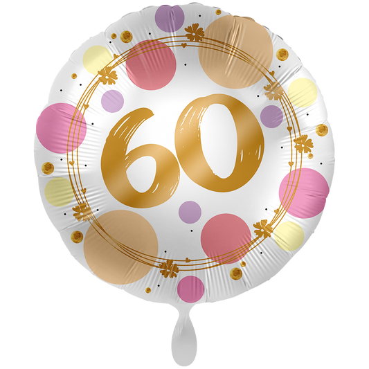 1 Ballon XXL - Shiny Dots 60 - UNI