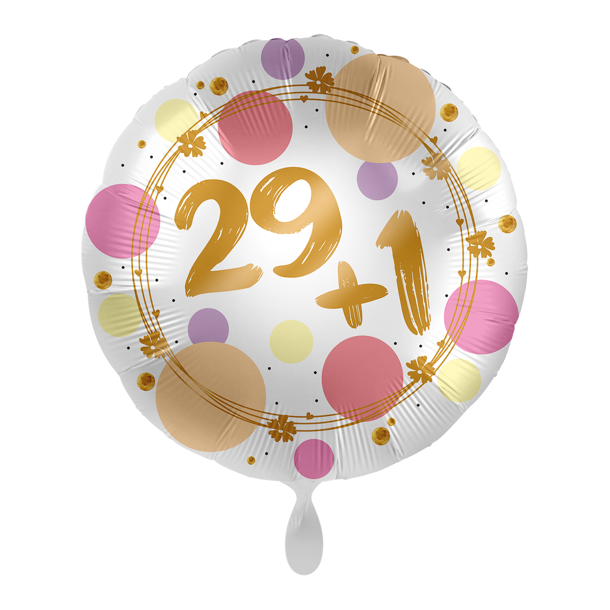1 Ballon - Shiny Dots 29+1 - UNI