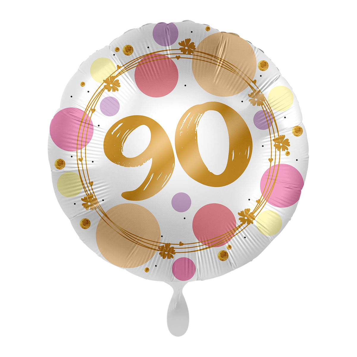 1 Ballon - Pois brillants 90 - UNI